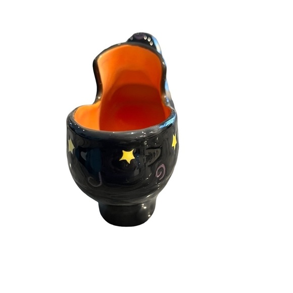 Fannie Farmer Witches Shoe Halloween Candy Dish Holder Hard to Find - Picture 3 of 9